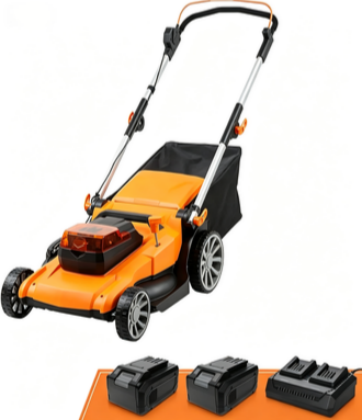 20VMWGT 24V Max 13-inch Lawn Mower and Grass Trimmer 10-inch Combo with 2x4.0Ah Batteries and Charger