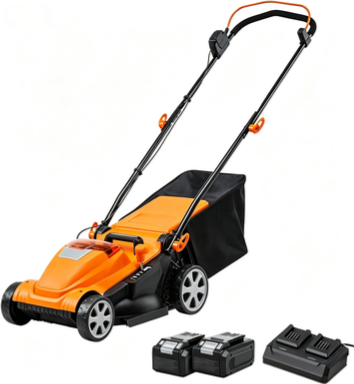 20VMWGT 24V Max 13-inch Lawn Mower and Grass Trimmer 10-inch Combo with 2x4.0Ah Batteries and Charger