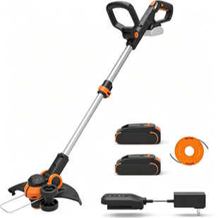 20V 12" 2-in-1 Cordless String Trimmer & Electric Lawn Edger, WG163 | Command Feed, Works for Lawn Weed Removal Tasks, 2 x 2.0Ah Batteries & Charger Included, PowerShare